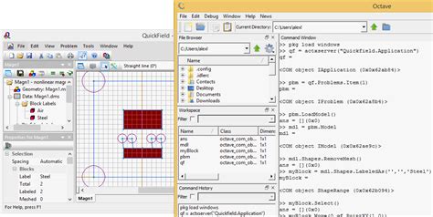Toradh íomhá ar GNU Octave Command Line