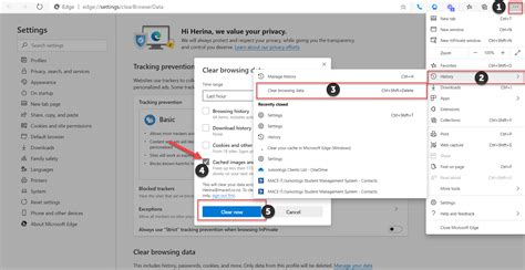 Image result for Clear Browser Cache Edge Windows 11