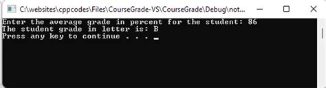 Image result for Int Grade in C++