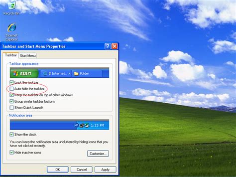 Windows XP Taskbar Tutorial に対する画像結果
