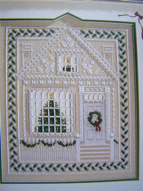 Image result for Christmas House Cross Stitch Patterns