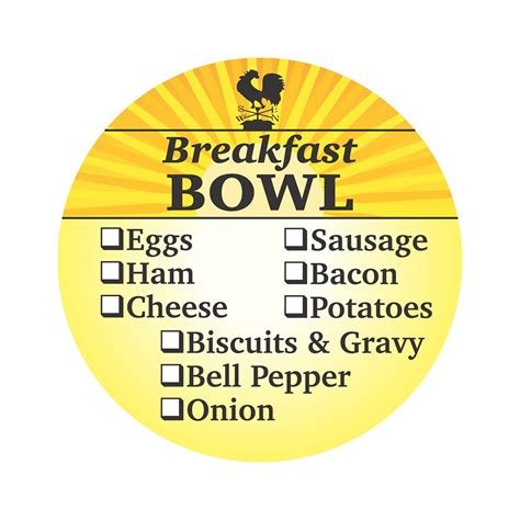 Printable Labels for Breakfast に対する画像結果