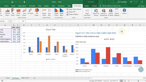 تصویر کا نتیجہ برائے How to Change Chart Style Excel