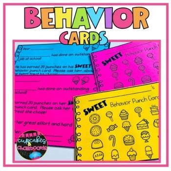 Image result for Behavior Management Punch Cards
