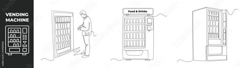 Image result for Vending Machine Drawing