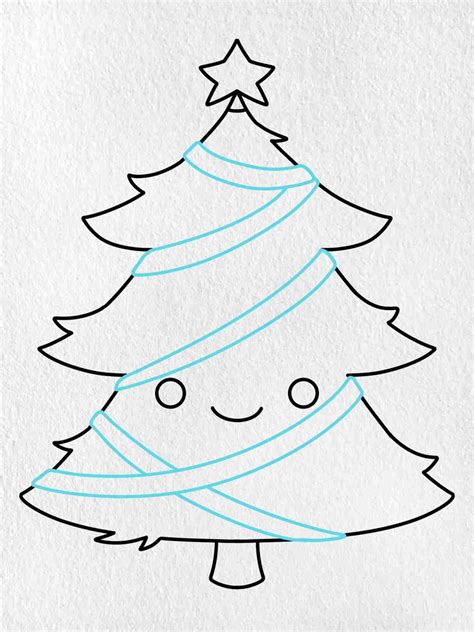 Image result for Small Christmas Tree Drawing