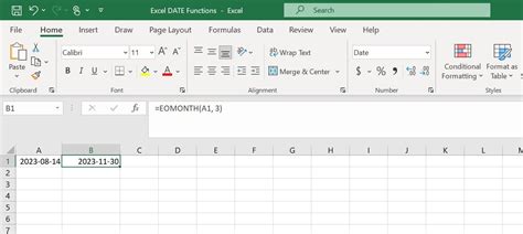 Image result for Excel Date Functions Infrogram Format