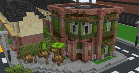 Image result for Minecraft Corner House Cafe