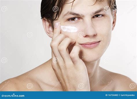 Image result for Man Hands Applying Creme