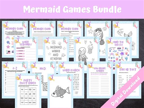 Mermaid Party Games に対する画像結果