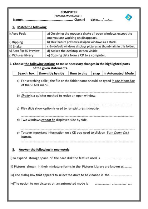 Image result for Computer Lessons for Grade 6