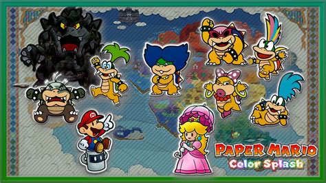 Image result for Paper Mario Color Splash Art Girl