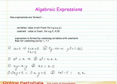 Image result for What Does an Expression Look Like in Math