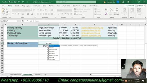 Excel Module 7 Sam Project B に対する画像結果