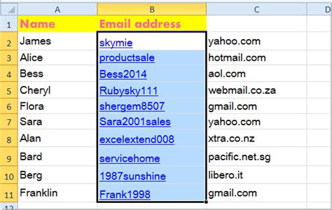 How to Sort Excel Column by Domain Name に対する画像結果