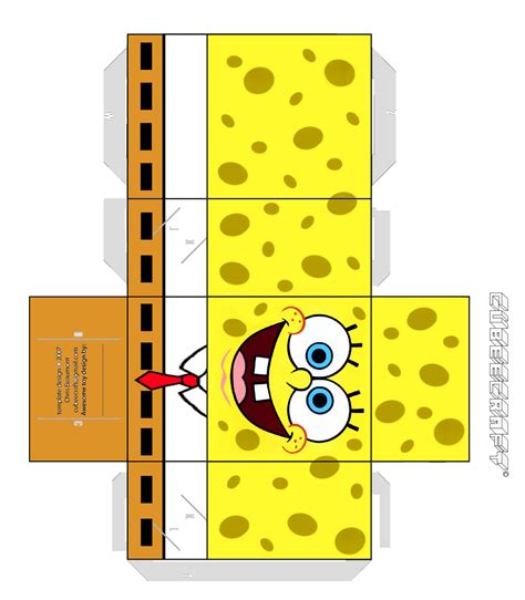 Image result for Printable Paper Spongebob