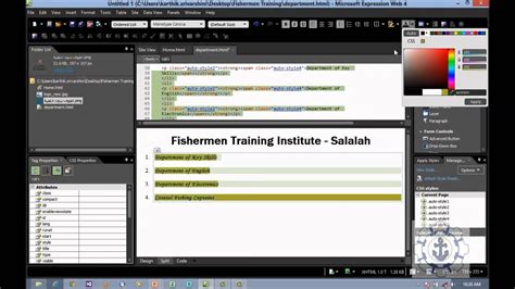 Image result for How to Use Expression Web