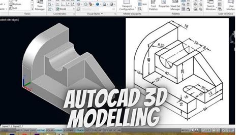 3D AutoCAD 2016 Tutorial に対する画像結果