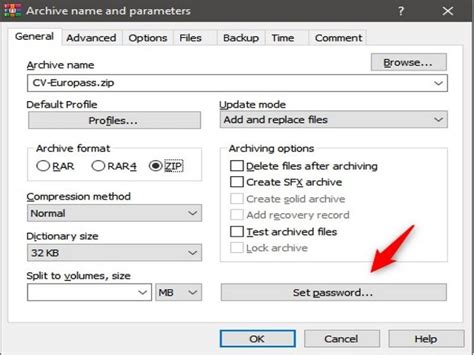 Toradh íomhá ar How to Set Password On Zip File