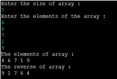 Toradh íomhá ar Example Program of Stack Array Using Vb.net