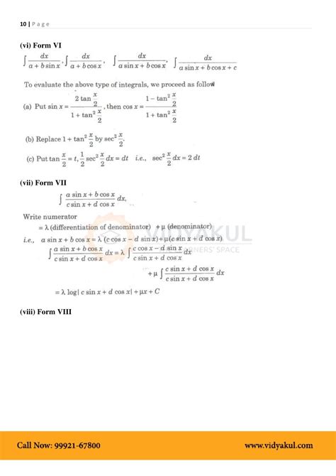 Image result for Class 12 Maths Integration All Formulas BAC to IIT Lavel