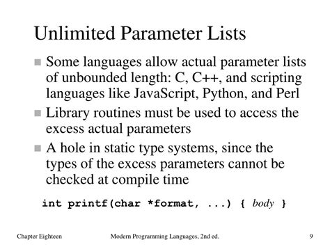 Parameter Wiht List Example に対する画像結果