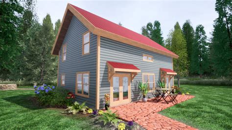 Afbeeldingsresultaten voor Timber Frame Barn Home Plans