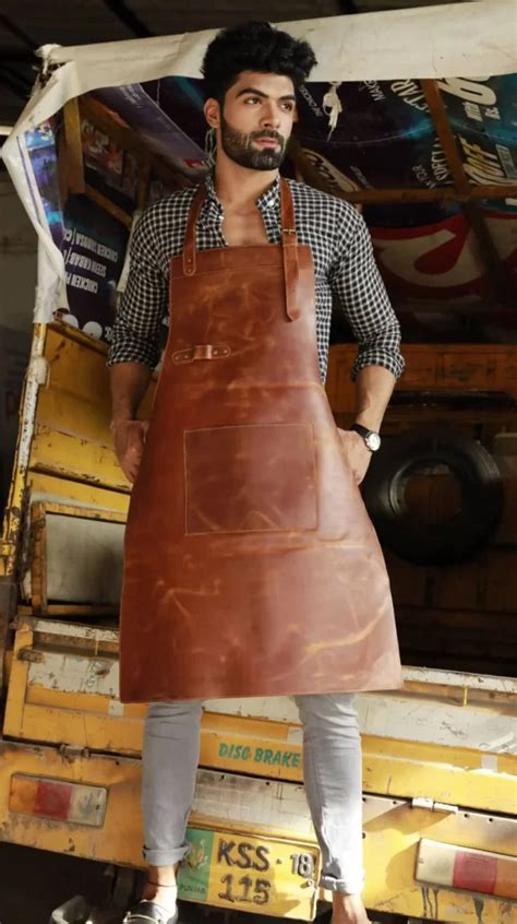 Toradh íomhá ar Leather Work Apron