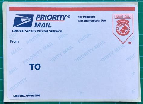 Image result for Priority Mail Sticker Label