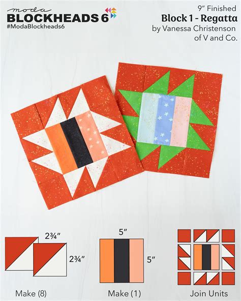 Image result for Moda Blockheads Pattern 17