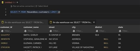 Toradh íomhá ar Databricks SQL Describe History