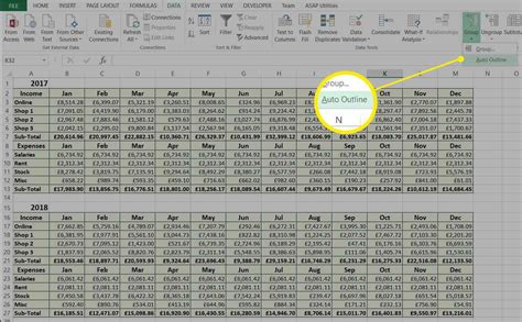 Image result for How to Organize Data into Group in Excel