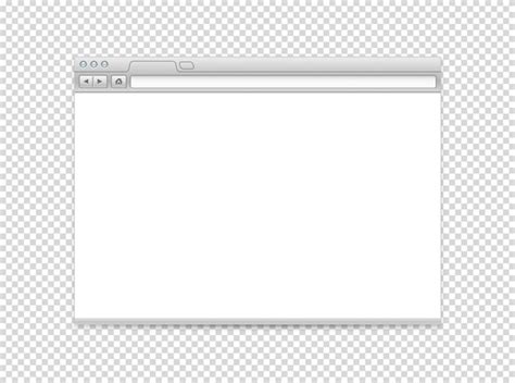 Image result for Blank Webpage PNG