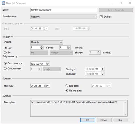 Image result for SQL Server Job Summary