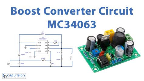 Image result for Boost Converter Project Circuit Diagram