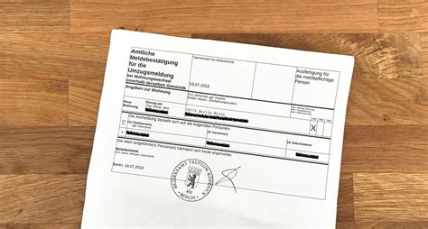 Image result for Anmeldung Berlin Formular