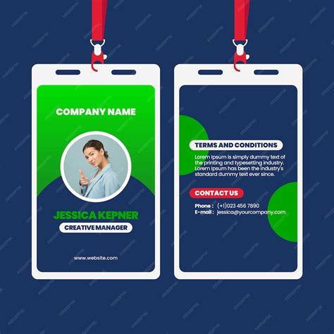 Image result for Business ID Card