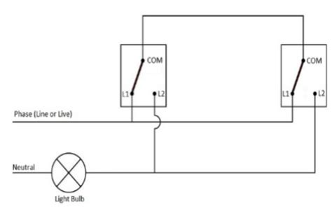 Light Switch Diagram 1 Way に対する画像結果