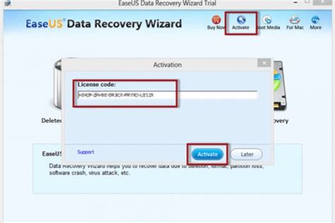 Toradh íomhá ar EaseUS Data Recovery Wizard Latest Activation Keys