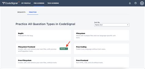 Toradh íomhá ar Code Signal Practice Test