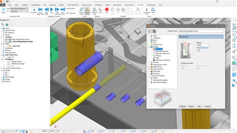 Autodesk Powermill Tutorial Additiv に対する画像結果
