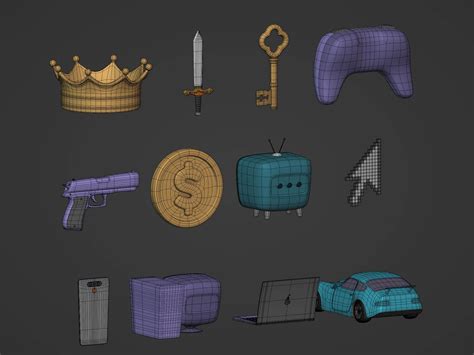 Image result for 3D Model Game Cartoon Crafting Station