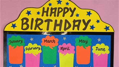 Image result for How to Make a Birthday Chart