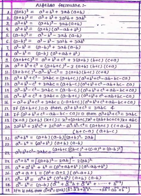 Image result for Simple Algebra Formula