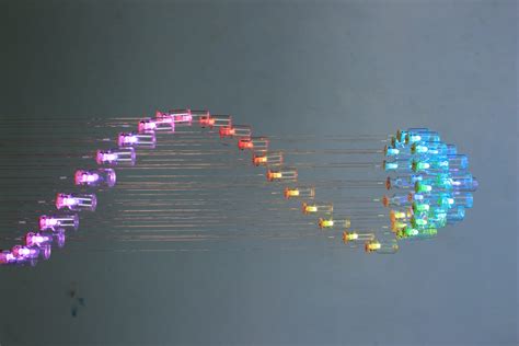 Toradh íomhá ar Champagne LED Arduino