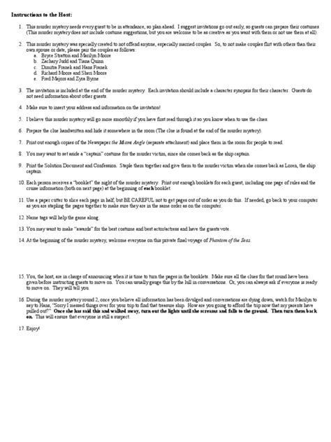 Image result for Clue Themed Murder Mystery Script