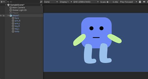 Toradh íomhá ar How to Make 2D Character Design for Unity