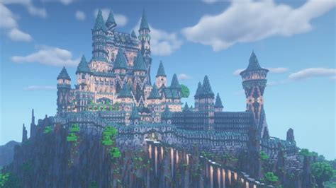 Afbeeldingsresultaten voor Biggest Minecraft Castle Small