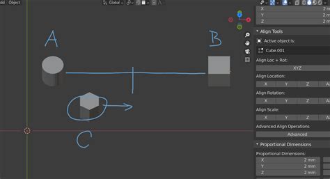 Image result for How to Align Objects in Blender
