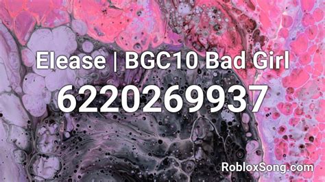 Bad Girls Roblox ID Code に対する画像結果